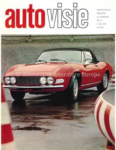 1967 AUTOVISIE MAGAZINE 26 NIEDERLÄNDISCH