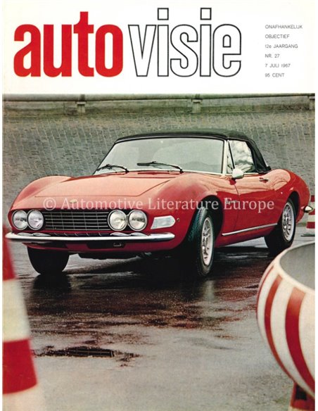 1967 AUTOVISIE MAGAZINE 26 NIEDERLÄNDISCH