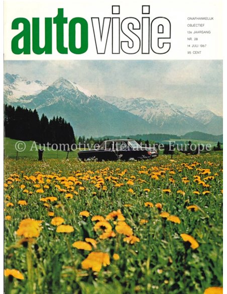 1967 AUTOVISIE MAGAZINE 28 NIEDERLÄNDISCH