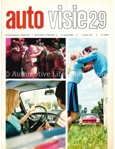1967 AUTOVISIE MAGAZINE 29 NEDERLANDS