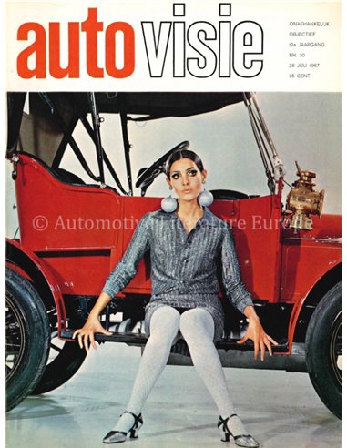 1967 AUTOVISIE MAGAZINE 30 NIEDERLÄNDISCH