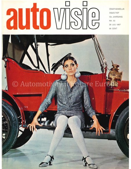 1967 AUTOVISIE MAGAZINE 30 NEDERLANDS
