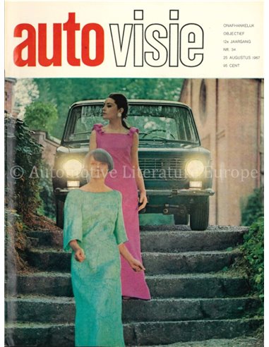 1967 AUTOVISIE MAGAZINE 34 DUTCH