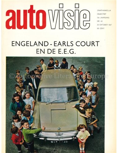 1967 AUTOVISIE MAGAZINE 42 NIEDERLÄNDISCH