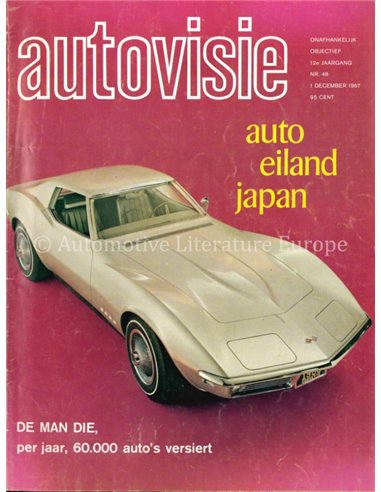 1967 AUTOVISIE MAGAZINE 48 NIEDERLÄNDISCH