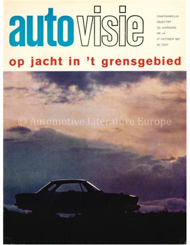 1967 AUTOVISIE MAGAZINE 43 DUTCH