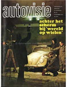 1967 AUTOVISIE MAGAZINE 50 NIEDERLÄNDISCH