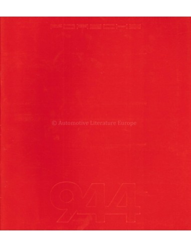 1983 PORSCHE 944 PROSPEKT DEUTSCH