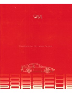 1982 PORSCHE 944 BROCHURE DUITS | ENGELS