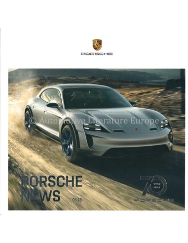 2017 PORSCHE NEWS BROCHURE DUITS