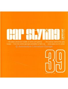 1982-CAR STYLING 39-QUATERLY- HARDBACK  BOOK