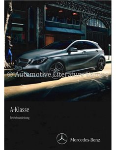 2016 MERCEDES BENZ A CLASS OWNERS MANUAL GERMAN