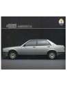 1986 MASERATI 425 AMERICA BROCHURE DUITS