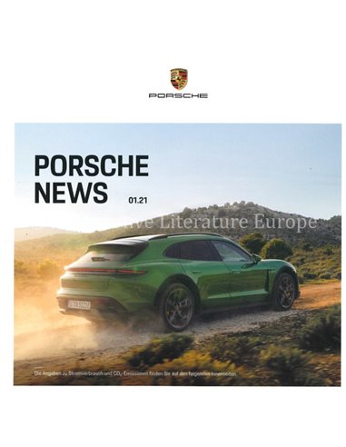 2021 PORSCHE NEWS BROCHURE DUITS