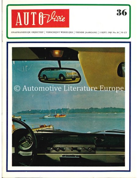 1965 AUTOVISIE MAGAZINE 36 DUTCH