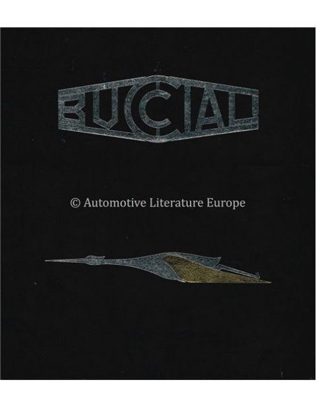 LIMITED EDITION - BUCCIALI - CHRISTIAN HUET - BOOK 