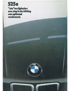 1983 BMW 5 SERIE BROCHURE NEDERLANDS
