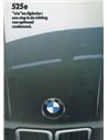 1983 BMW 5 SERIE BROCHURE NEDERLANDS