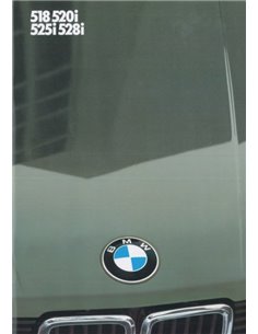 1984 BMW 5 SERIES BROCHURE DUTCH