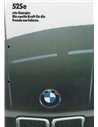 1984 BMW 5 SERIE BROCHURE DUITS