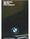 1984 BMW 5ER PROSPEKT NIEDERLÄNDISCH