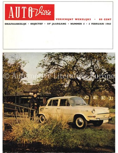 1965 AUTOVISIE MAGAZINE 5 NEDERLANDS