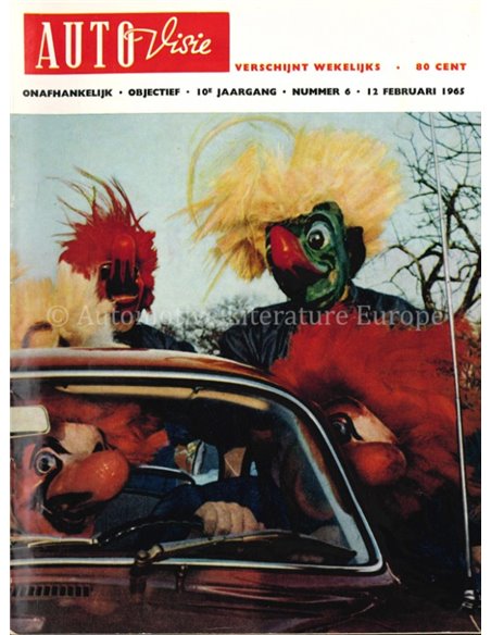 1965 AUTOVISIE MAGAZINE 6 DUTCH