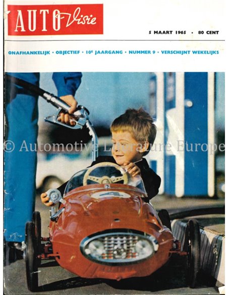 1965 AUTOVISIE MAGAZINE 9 NEDERLANDS