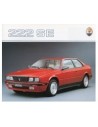 1990 MASERATI 222 SE BROCHURE