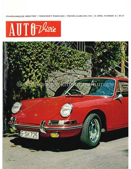 1965 AUTOVISIE MAGAZINE 16 DUTCH