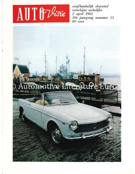 1965 AUTOVISIE MAGAZINE 13 NEDERLANDS