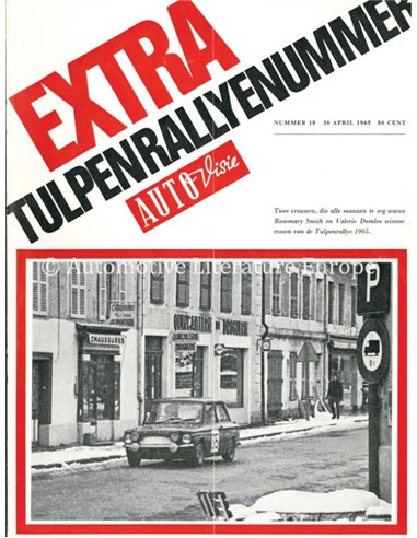 1965 AUTOVISIE MAGAZIN 18 NIEDERLÄNDISCH
