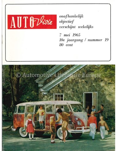 1965 AUTOVISIE MAGAZINE 19 NEDERLANDS