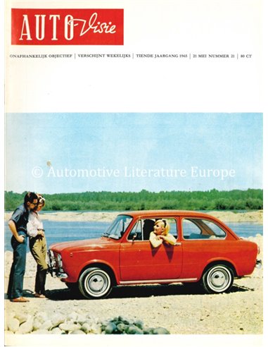 1965 AUTOVISIE MAGAZINE 21 DUTCH