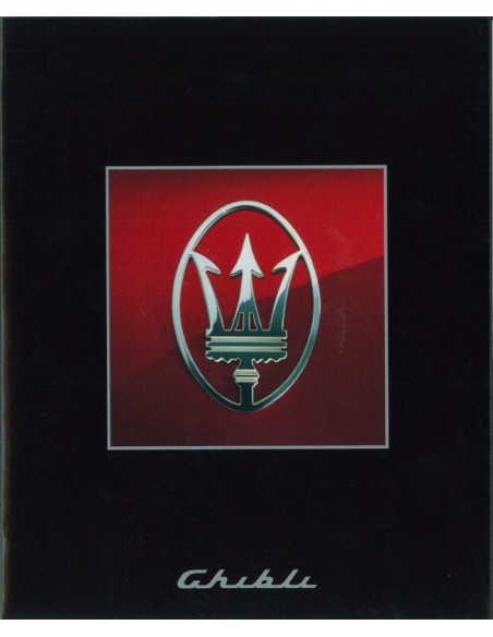 1995 MASERATI GHIBLI BROCHURE