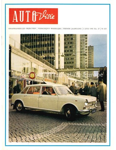 1965 AUTOVISIE MAGAZINE 27 NEDERLANDS
