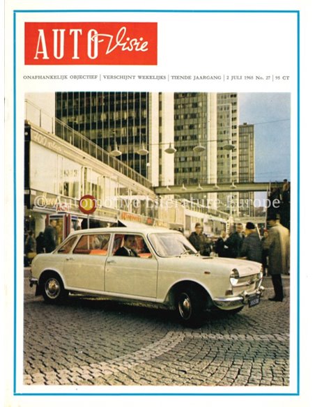 1965 AUTOVISIE MAGAZINE 27 DUTCH