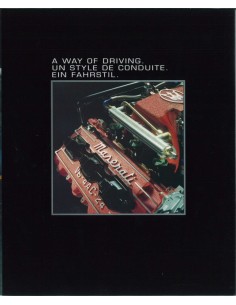 1995 MASERATI GHIBLI BROCHURE 2
