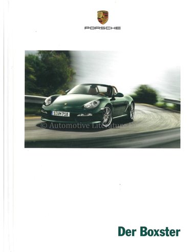 2011 PORSCHE BOXSTER HARDCOVER BROCHURE GERMAN
