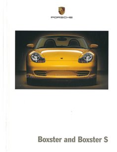 2004 PORSCHE BOXSTER S HARDCOVER BROCHURE ENGLES