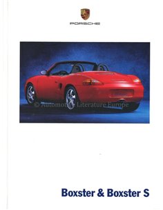 2000 PORSCHE BOXSTER S HARDCOVER PROSPEKT FRANZÖSISCH