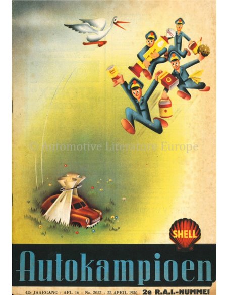 1950 AUTOKAMPIOEN MAGAZIN 16 NIEDERLÄNDISCH
