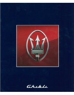 1996 MASERATI GHIBLI BROCHURE GB FR DE