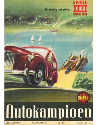 1950 AUTOKAMPIOEN MAGAZIN 18 NIEDERLÄNDISCH