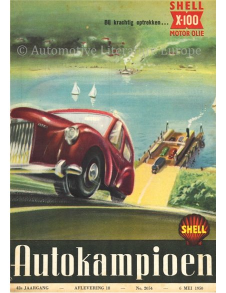 1950 AUTOKAMPIOEN MAGAZIN 18 NIEDERLÄNDISCH