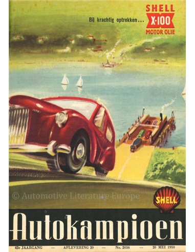 1950 AUTOKAMPIOEN MAGAZIN 20 NIEDERLÄNDISCH