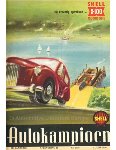 1950 AUTOKAMPIOEN MAGAZIN 22 NIEDERLÄNDISCH