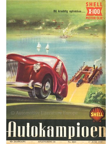 1950 AUTOKAMPIOEN MAGAZIN 24 NIEDERLÄNDISCH