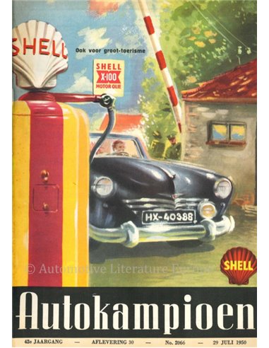 1950 AUTOKAMPIOEN MAGAZIN 30 NIEDERLÄNDISCH