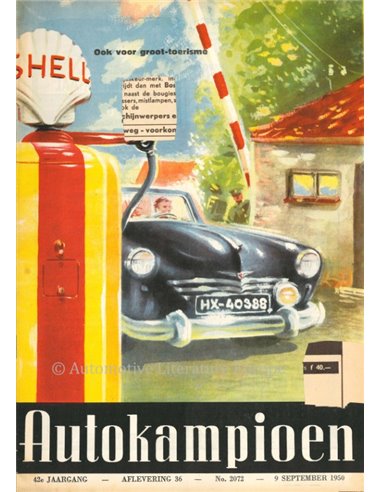 1950 AUTOKAMPIOEN MAGAZIN 36 NIEDERLÄNDISCH